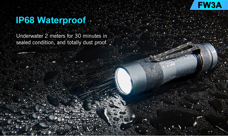 Lumintop FW3A CREE XPL HI (CW) Black 2800 Lumens