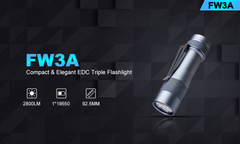 Lumintop FW3A CREE XPL HI (CW) Black 2800 Lumens