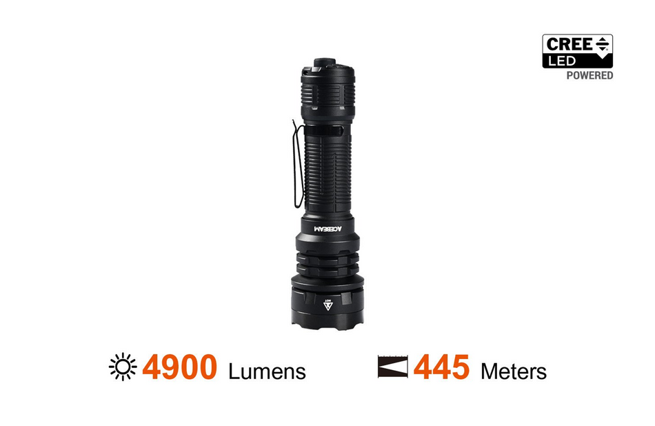 Acebeam Defender P17 Black 4900 Lumens