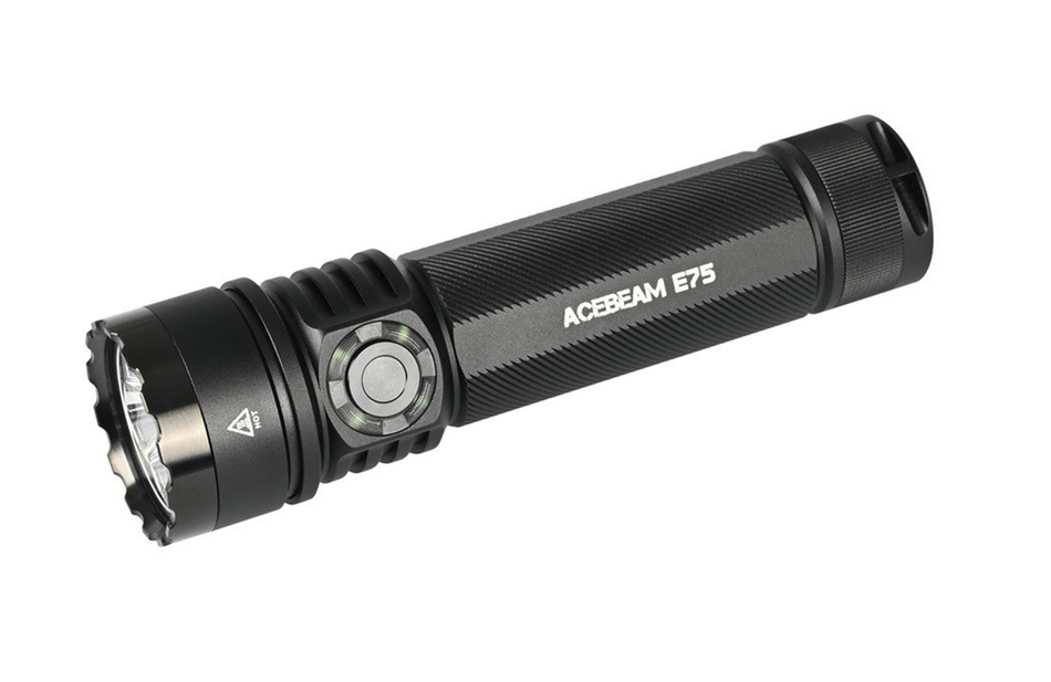 Acebeam E75 Quad-Core LED Flashlight 4*CREE XP-LR Round LEDs 6500K (Desert)