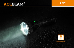 Acebeam L35 Tactical Flashlight 5000 Lumens (Dark Green 1st Gen)
