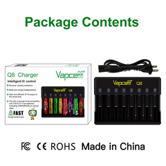 Vapcell Q8 Charger