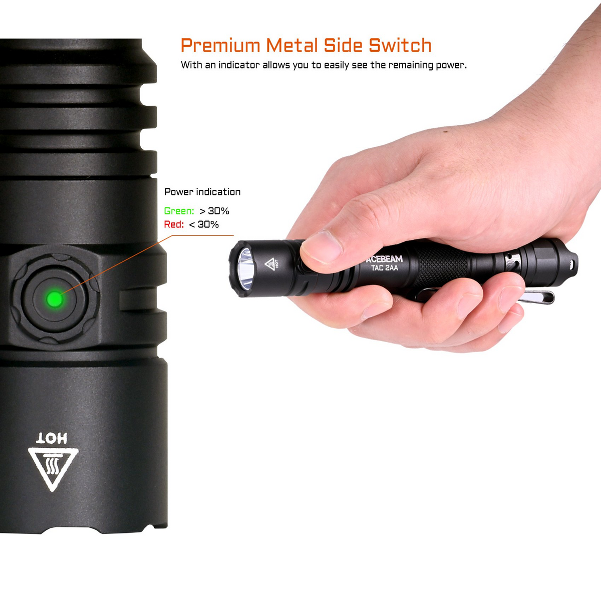 ACEBEAM Tac 2AA 1600 Lümen El Feneri - Fiyatı, Yorumları ACEBEAM Tac 2AA 1600 Lümen El Feneri - Fiyatı, Yorumları