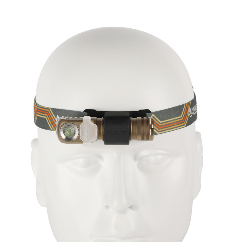 Manker E03H II Sand (Cool White) 600 Lumens