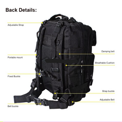 Outdoor Sport Rucksack 25L Tactical Backpack