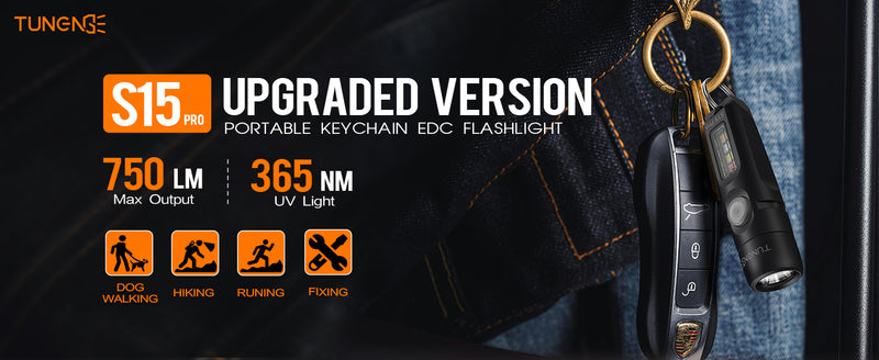 Cyansky S15Pro EDC Keychain Flashlight 750 Lumens