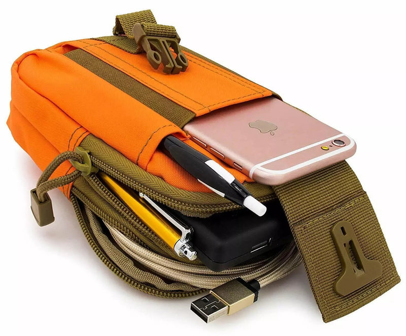 Molle EDC Pouch (Orange)