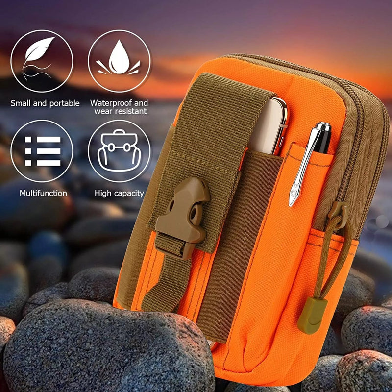 Molle EDC Pouch (Orange)