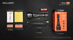 Acebeam W35 LC DEL Zoom LEP Flashlight 800 Lumens (Limited Edition)