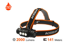 Acebeam H50 2.0 High Performance Outdoor Headlamp 2000 Lumens