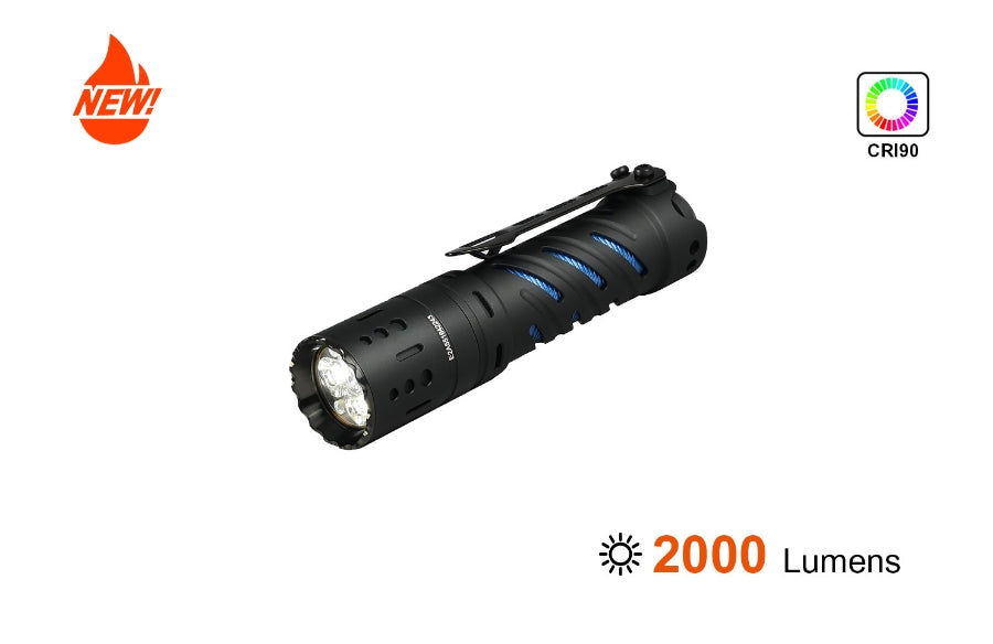 Acebeam E70 MINI High-CRI EDC Flashlight 2000 Lumens