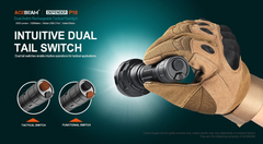 Acebeam P18 Tactical Flashlight 5000 Lumens (Black)