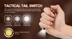Acebeam Pokelit AA Copper Nichia 519A 500 Lumens