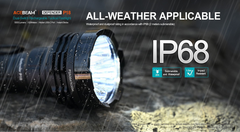 Acebeam P18 Tactical Flashlight 5000 Lumens (Black)