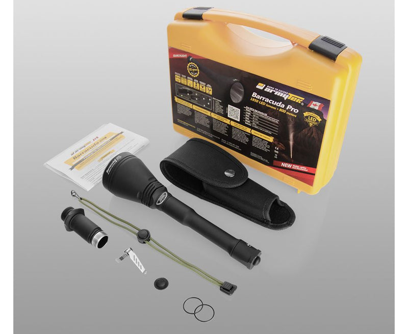 Armytek Barracuda Pro XHP35 HI CW 1850 Lumens Long Throw Search Light