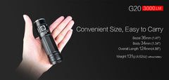 Klarus G20 3000 Lumens