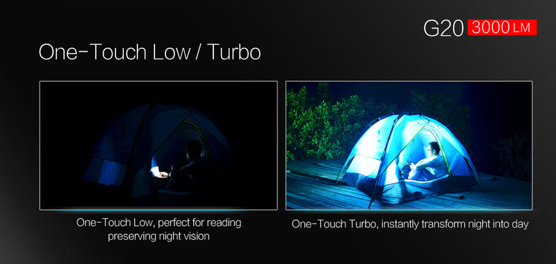 Klarus G20 3000 Lumens