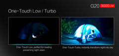 Klarus G20 3000 Lumens
