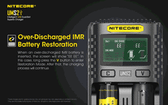 Nitecore UMS2 Intelligent USB Dual-Slot Charger