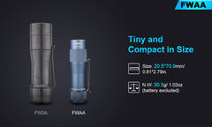 Lumintop FWAA Copper 1200 Lumens EDC Flashlight Nichia 219C (4000K)