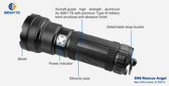 Brinyte SR8 Rescue Angel 2100 Lumens