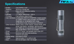 Lumintop FW1A Pro 3500 Lumens