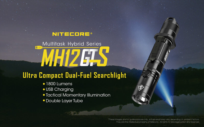 Nitecore MH12GTS 1800 Lumens