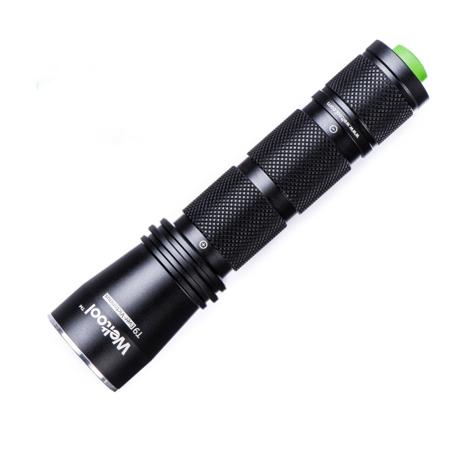 Weltool T9 Green LED Flashlight