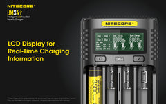 Nitecore UMS4 USB Four-Slot USB Fast Charger