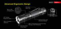 Klarus 360X1 1800 Lumens