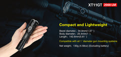 Klarus XT11GT Compact and Lightweight