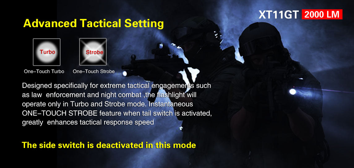 Klarus XT11GT Advance Setting