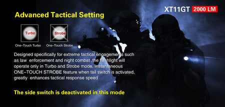 Klarus XT11GT Advance Setting