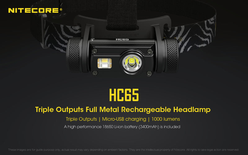 Nitecore HC65 Headlamp 1000 Lumens