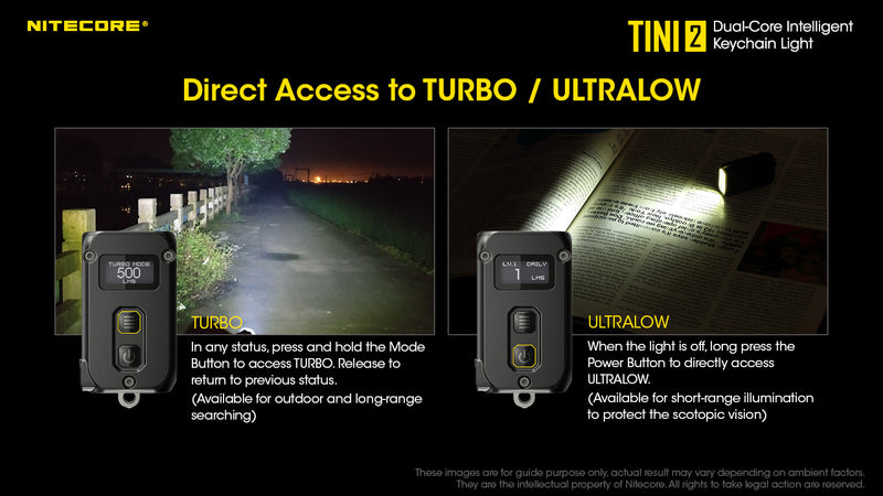 Nitecore Tini 2 500 Lumens