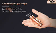 Lumintop FW3A Copper 2800 Lumens Nichia 219C