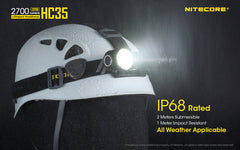 Nitecore HC35 Headlamp 2700 Lumens
