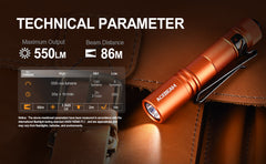 Acebeam Pokelit AA EDC Flashlight (Orange)