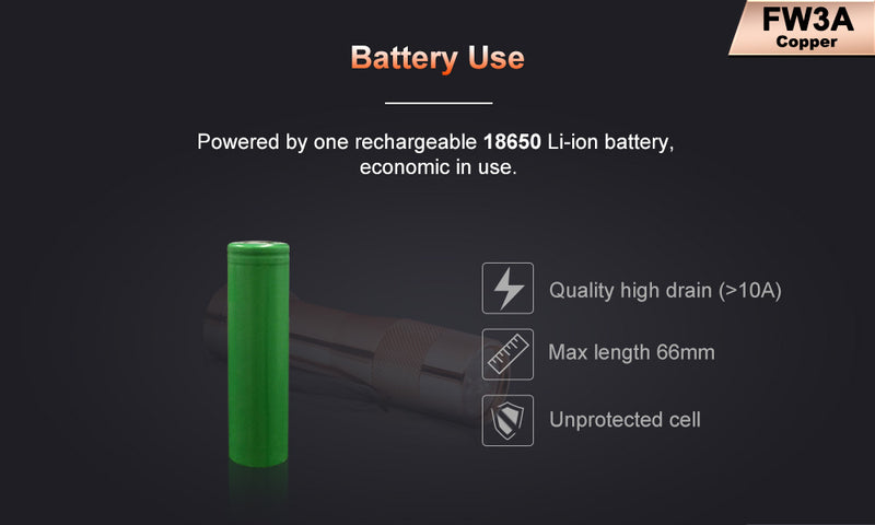 Lumintop FW3A Copper 2800 Lumens Nichia 219C