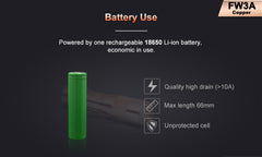 Lumintop FW3A Copper 2800 Lumens Nichia 219C