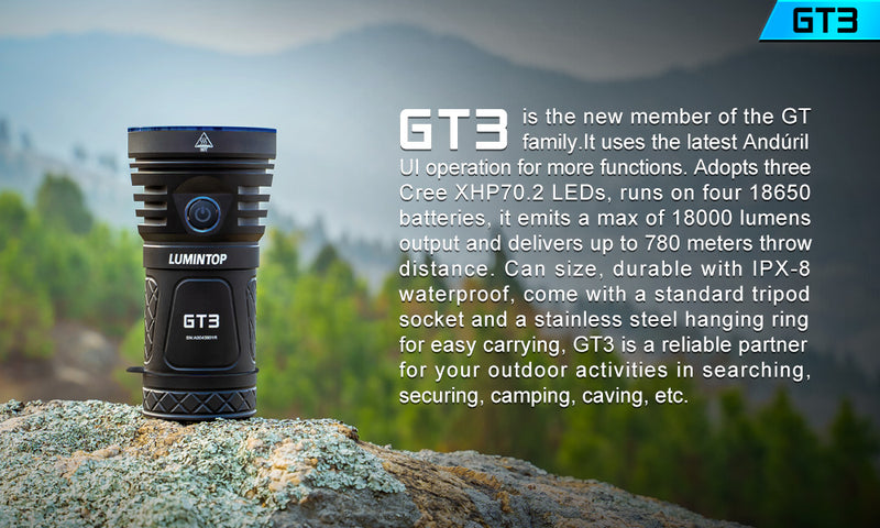 Lumintop BLF GT3 18000 Lumens