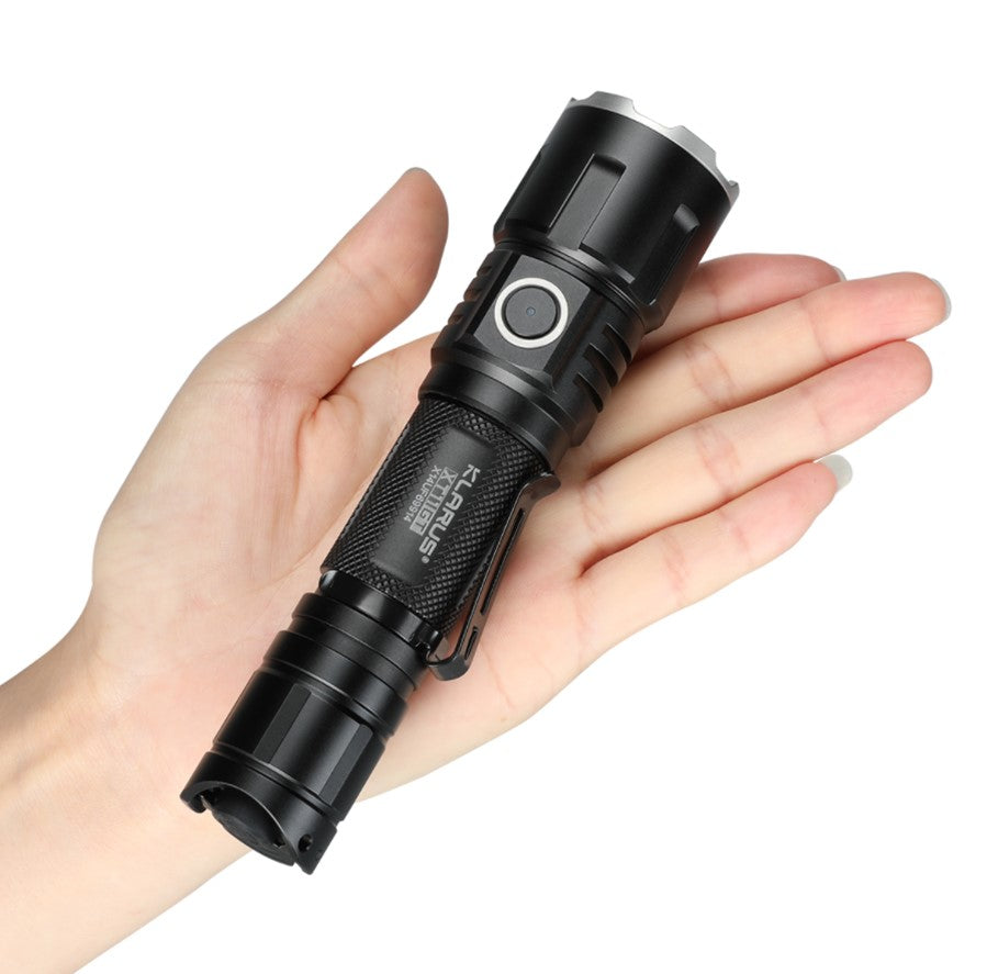 Klarus XT11GT Flashlight Size