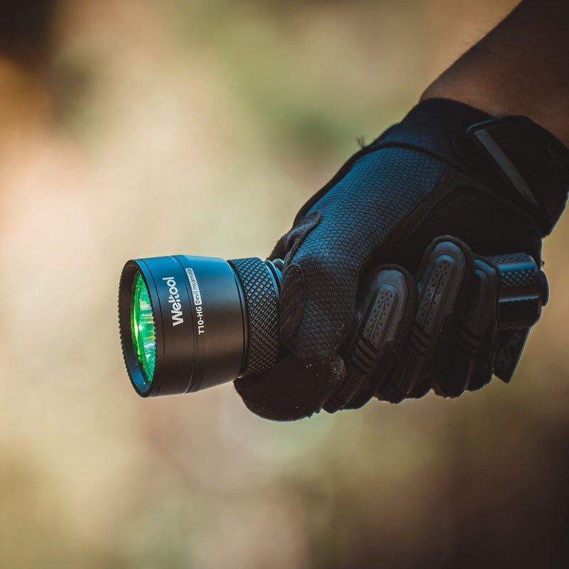 Weltool T10-HG Long Range Green Flashlight