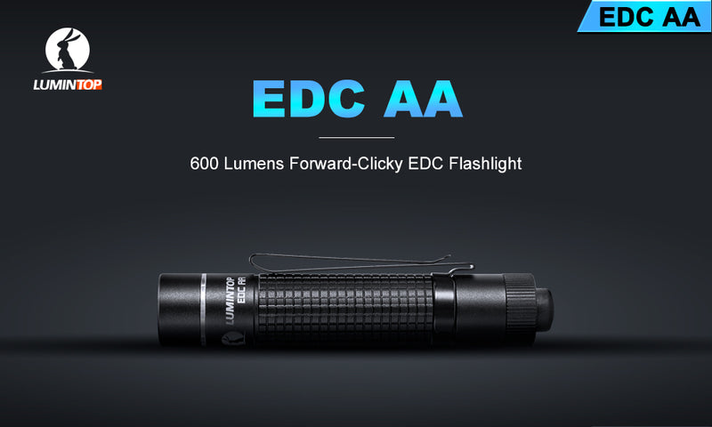 Lumintop EDC AA 600 Lumens Flashlight Nichia 219 CT (NW)