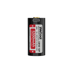 Weltool UB18-12P 1200mAh USB Rechargeable (18350) Li-ion Battery