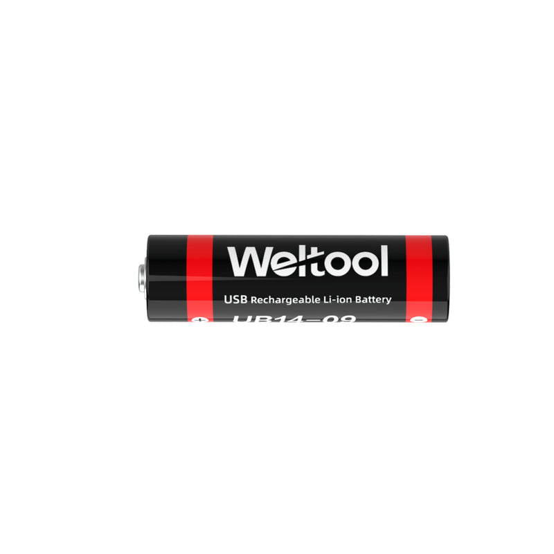 Weltool UB14-09 Type-C USB Rechargeable 14500 Li-ion Battery 900mAh