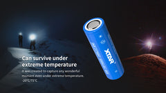 XTAR 21700H INR 4000mAh Rechargeable Li-ion Battery (Flat Top)