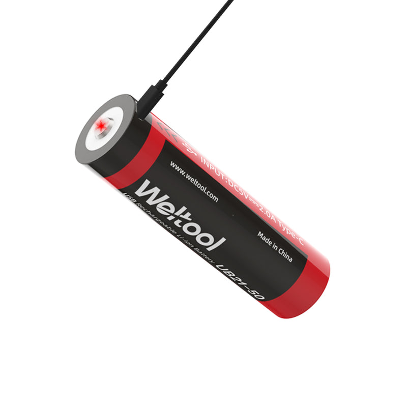 Weltool UB21-50  5000mAh (21700) Rechargeable Lithium-Ion Battery with Type C Charging
