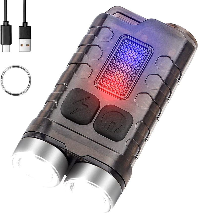 Boruit Model V3 EDC Multi-Functional Keychain Flashlight 900 Lumens