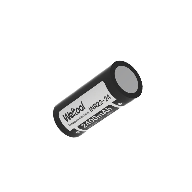 Weltool INR22-24 (22500) Lithium-ion 2400mAh Rechargeable Battery